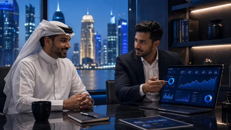 Digital website and analytics presentation